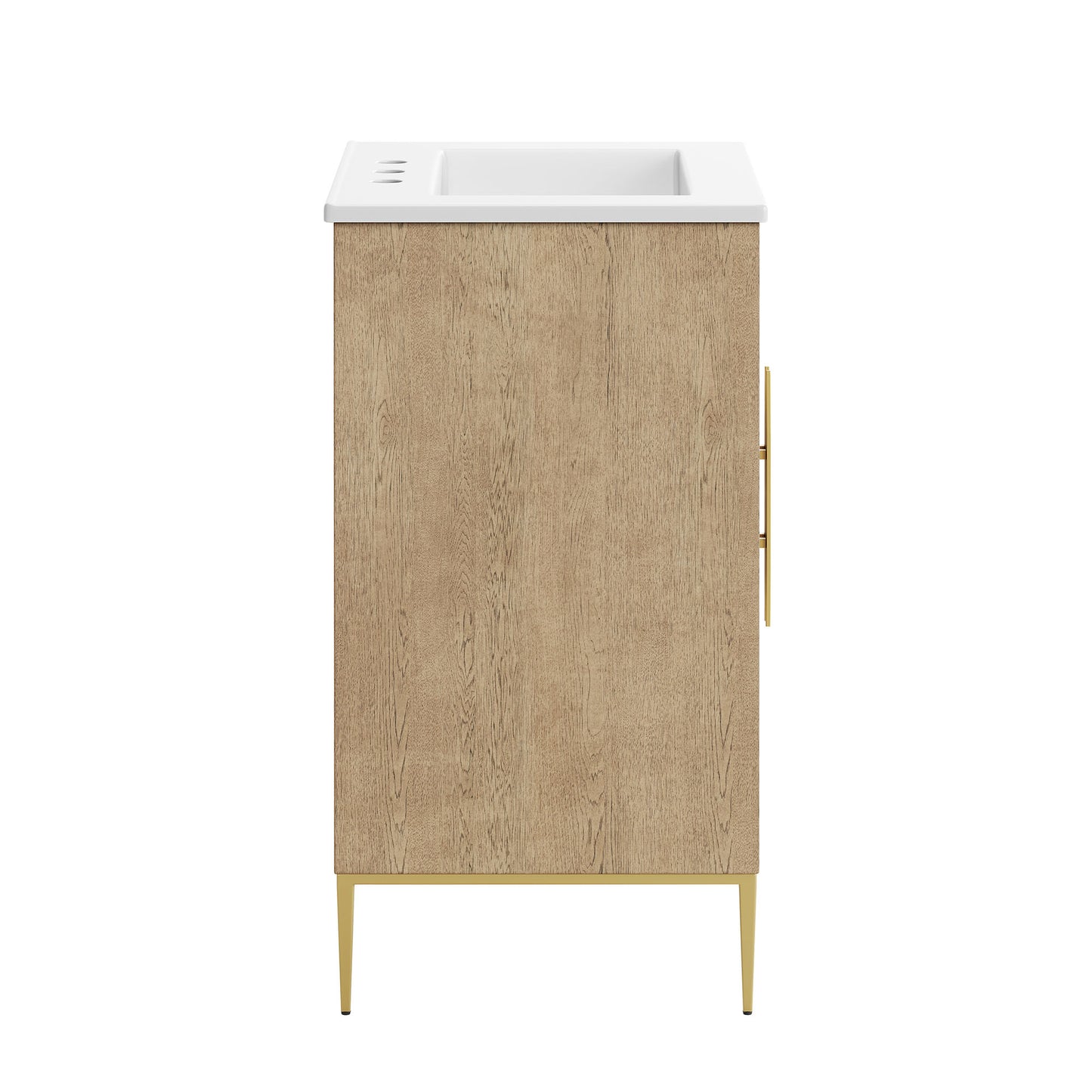 Briar 24" Bathroom Vanity in Oak White