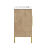 Briar 24" Bathroom Vanity in Oak White