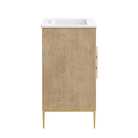Awaken 24" Bathroom Vanity in Oak White