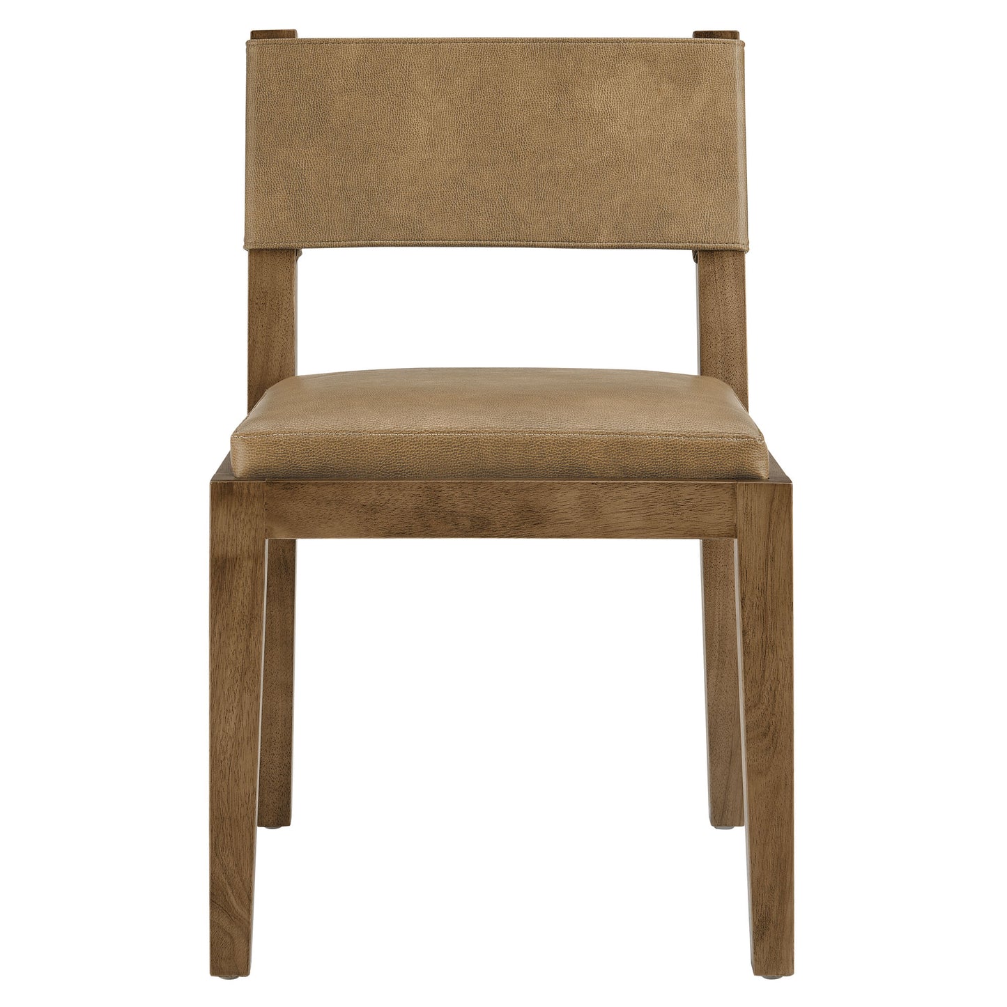 Calder Vegan Leather Dining Side Chair by Furniture for America