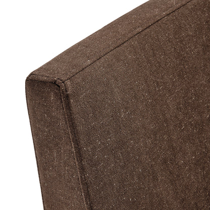 Tessera Upholstered Linen-Blend Slipcovered Dining Chair by Furniture for America