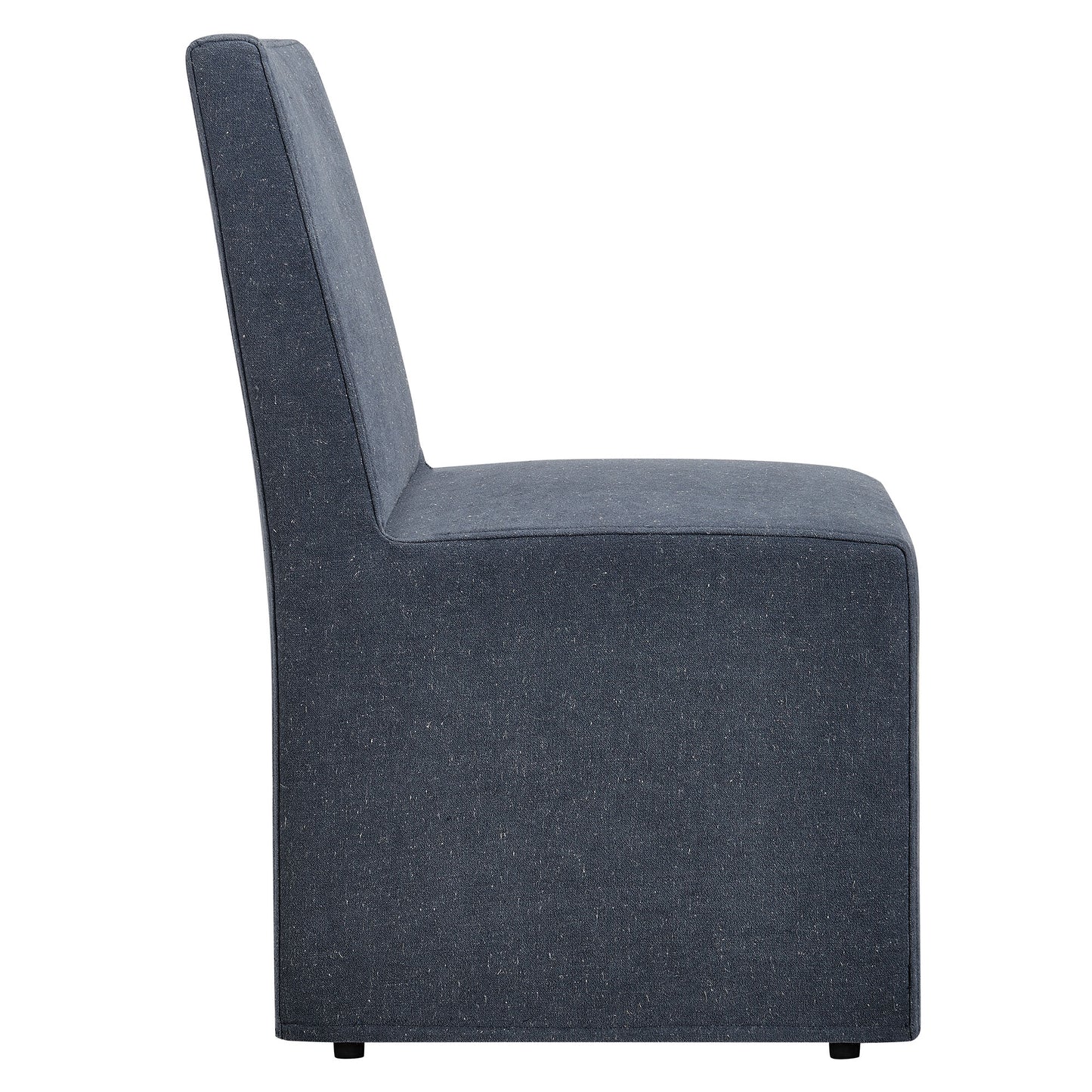 Tessera Upholstered Linen-Blend Slipcovered Dining Chair by Furniture for America