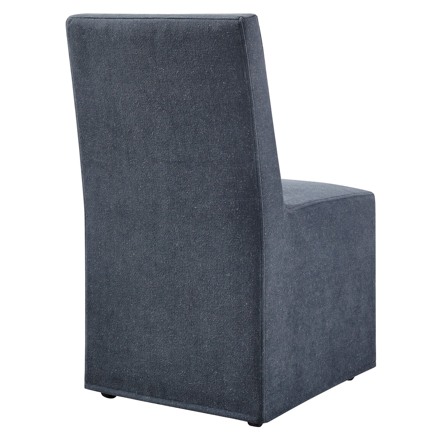 Tessera Upholstered Linen-Blend Slipcovered Dining Chair by Furniture for America