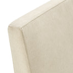 Tessera Upholstered Linen-Blend Slipcovered Dining Chair by Furniture for America