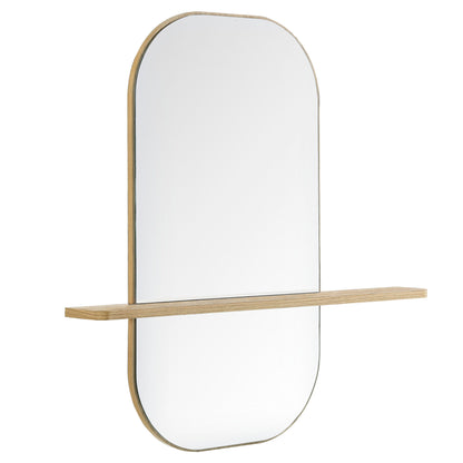 Solstice Large Oval Mirror by Furniture for America