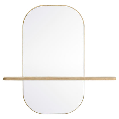 Solstice Large Oval Mirror by Furniture for America