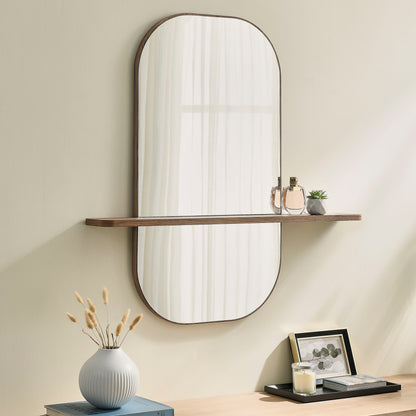 Solstice Large Oval Mirror by Furniture for America