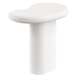 Wade Outdoor Patio Side Table in White