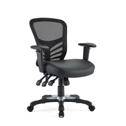 Articulate Vinyl Office Chair by Furniture for America