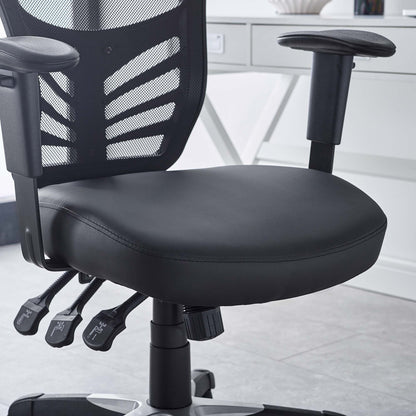 Articulate Vinyl Office Chair by Furniture for America