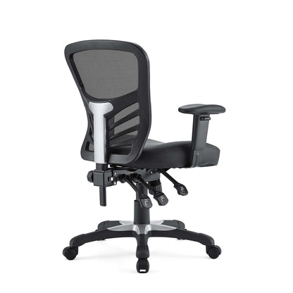 Articulate Vinyl Office Chair by Furniture for America