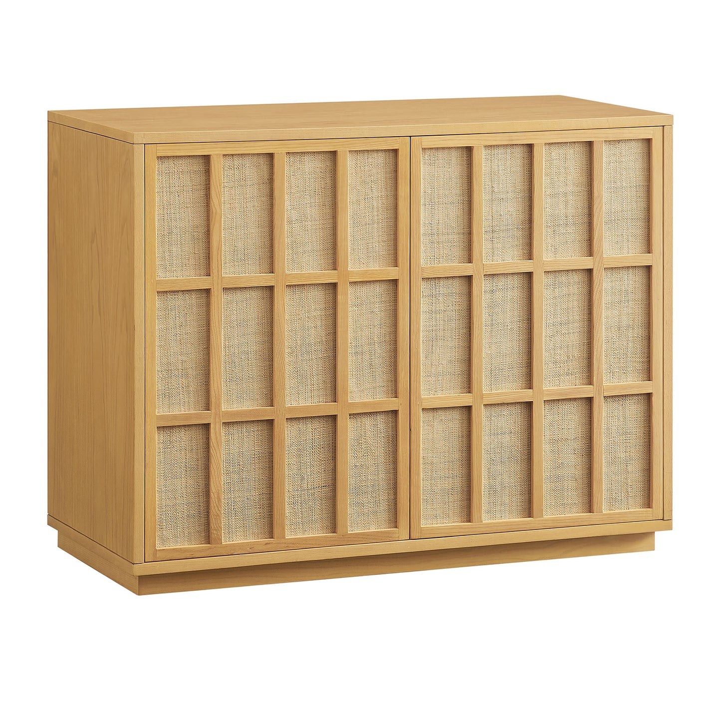 Aiko 39 Inch Japandi Accent Cabinet by Furniture for America