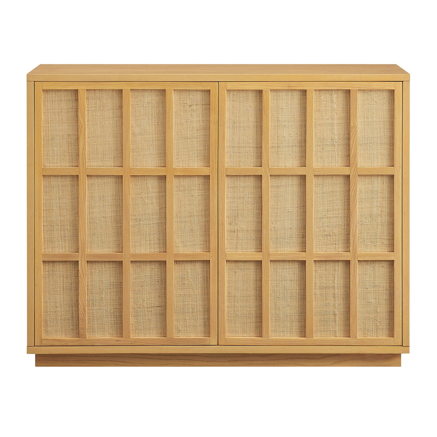 Aiko 39 Inch Japandi Accent Cabinet by Furniture for America