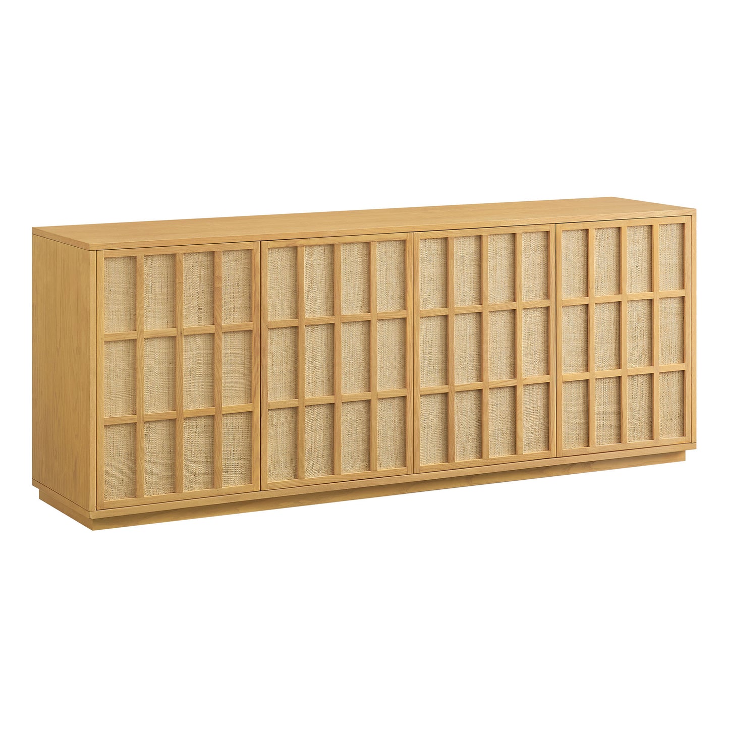 Aiko 76 Inch Japandi Sideboard by Furniture for America