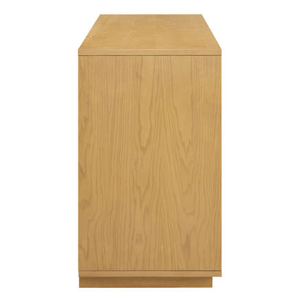 Aiko 76 Inch Japandi Sideboard in Light Oak