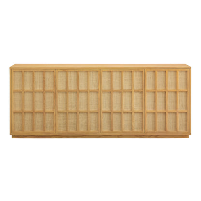 Aiko 76 Inch Japandi Sideboard by Furniture for America
