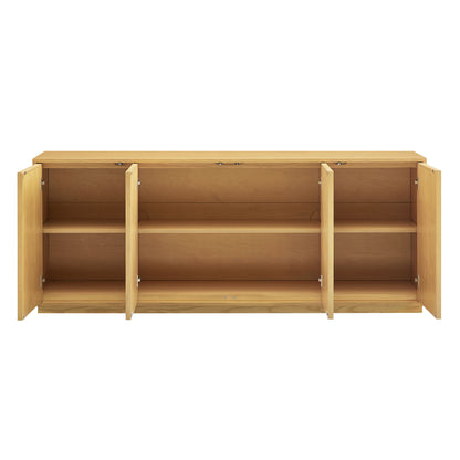 Aiko 76 Inch Japandi Sideboard by Furniture for America