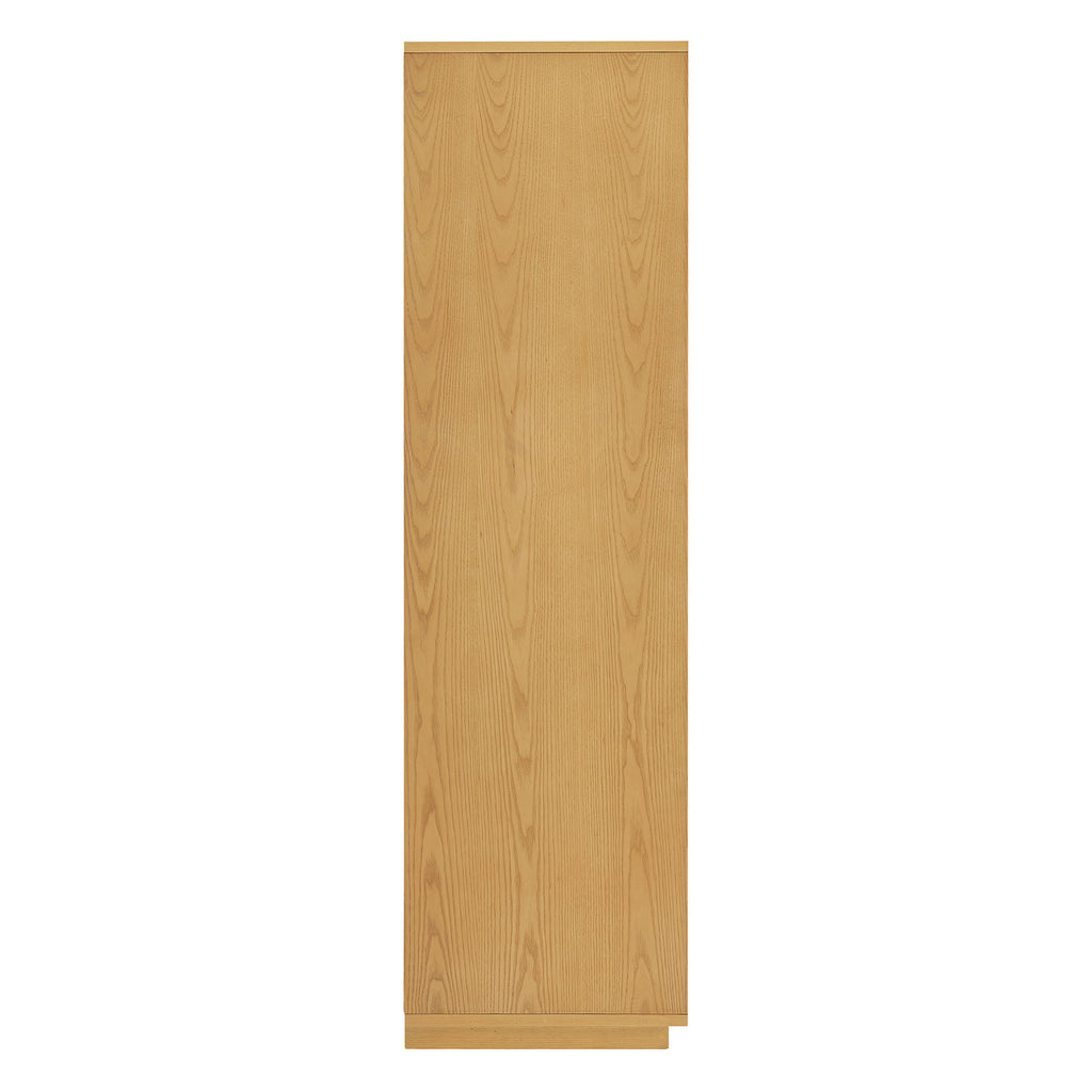 Aiko 64 Inch Tall Japandi Storage Cabinet by Furniture for America