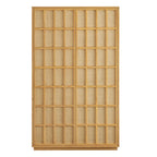 Aiko 64 Inch Tall Japandi Storage Cabinet by Furniture for America