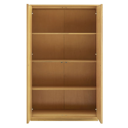 Aiko 64 Inch Tall Japandi Storage Cabinet by Furniture for America