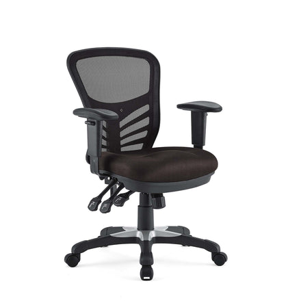 Articulate Mesh Office Chair in Brown