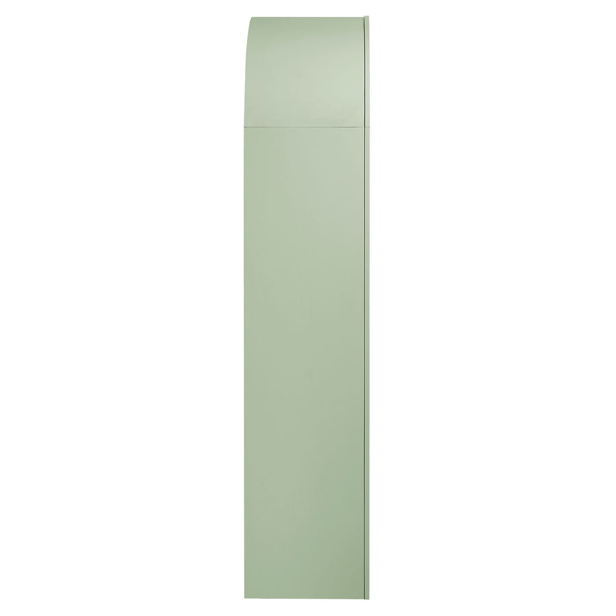 Ffion 4 Arched Display Shelf Bookcase in Sage