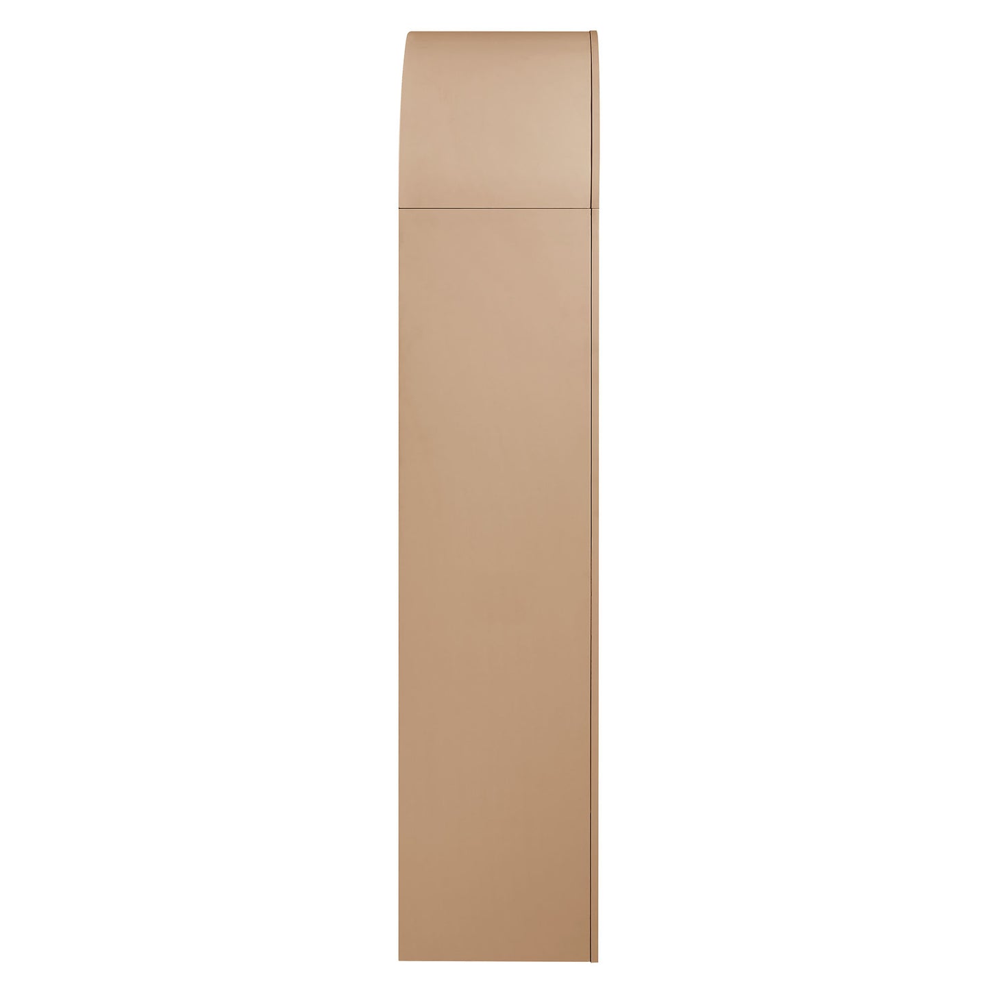 Ffion 4 Arched Display Shelf Bookcase in Tan