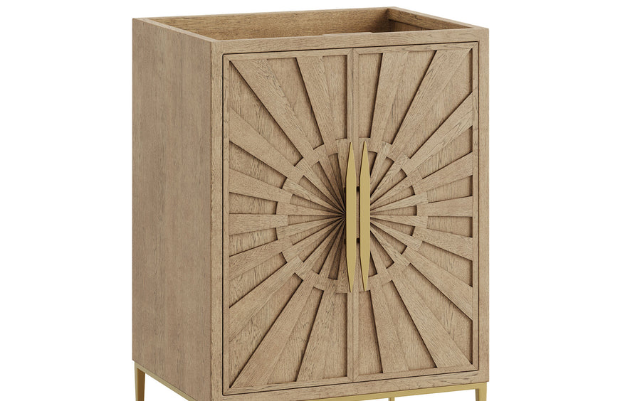 Briar 24" Bathroom Vanity Cabinet in Oak