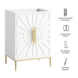 Briar 24" Bathroom Vanity Cabinet in White