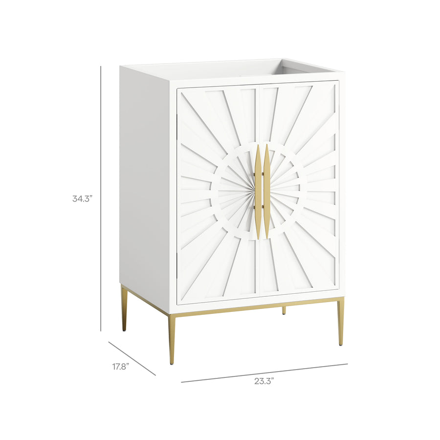 Briar 24" Bathroom Vanity Cabinet in White