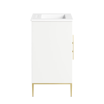 Awaken 24" Bathroom Vanity in White White
