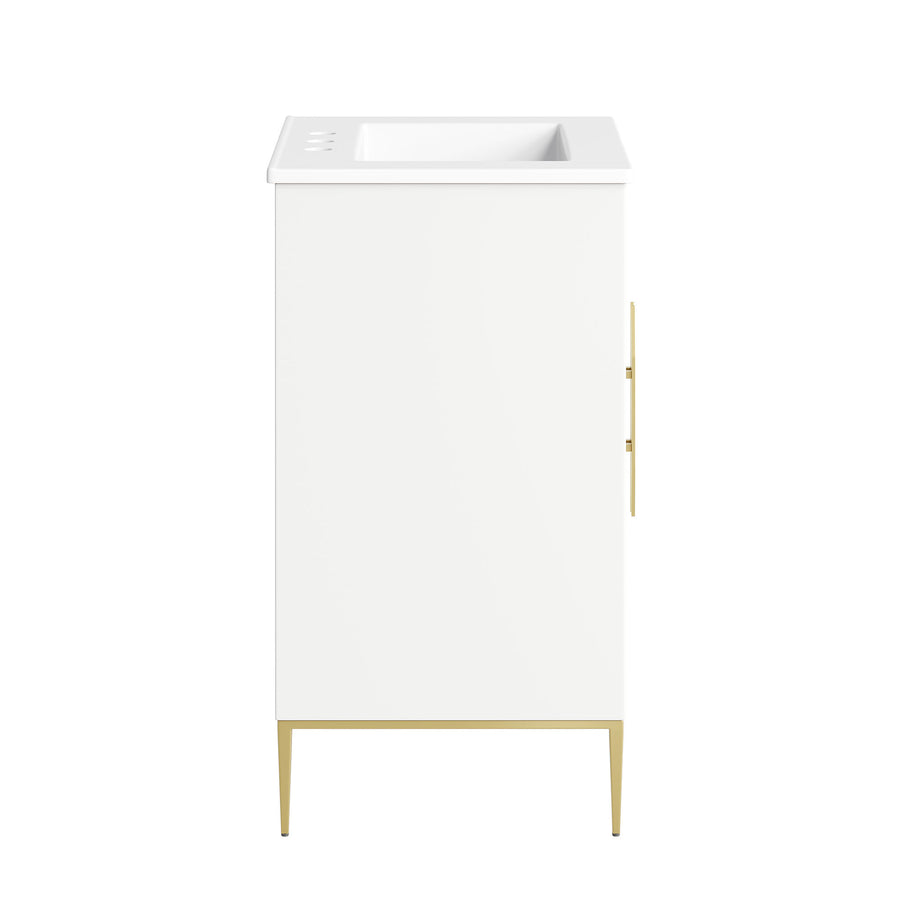Briar 24" Bathroom Vanity in White White
