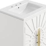 Briar 24" Bathroom Vanity in White White