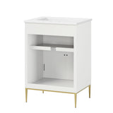 Briar 24" Bathroom Vanity in White White