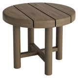 Lyric 5-Piece Outdoor Patio Teak Wood Furniture Set in Weathered Gray Flint