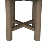 Lyric 3-Piece Outdoor Patio Teak Wood Furniture Set in Weathered Gray Flint