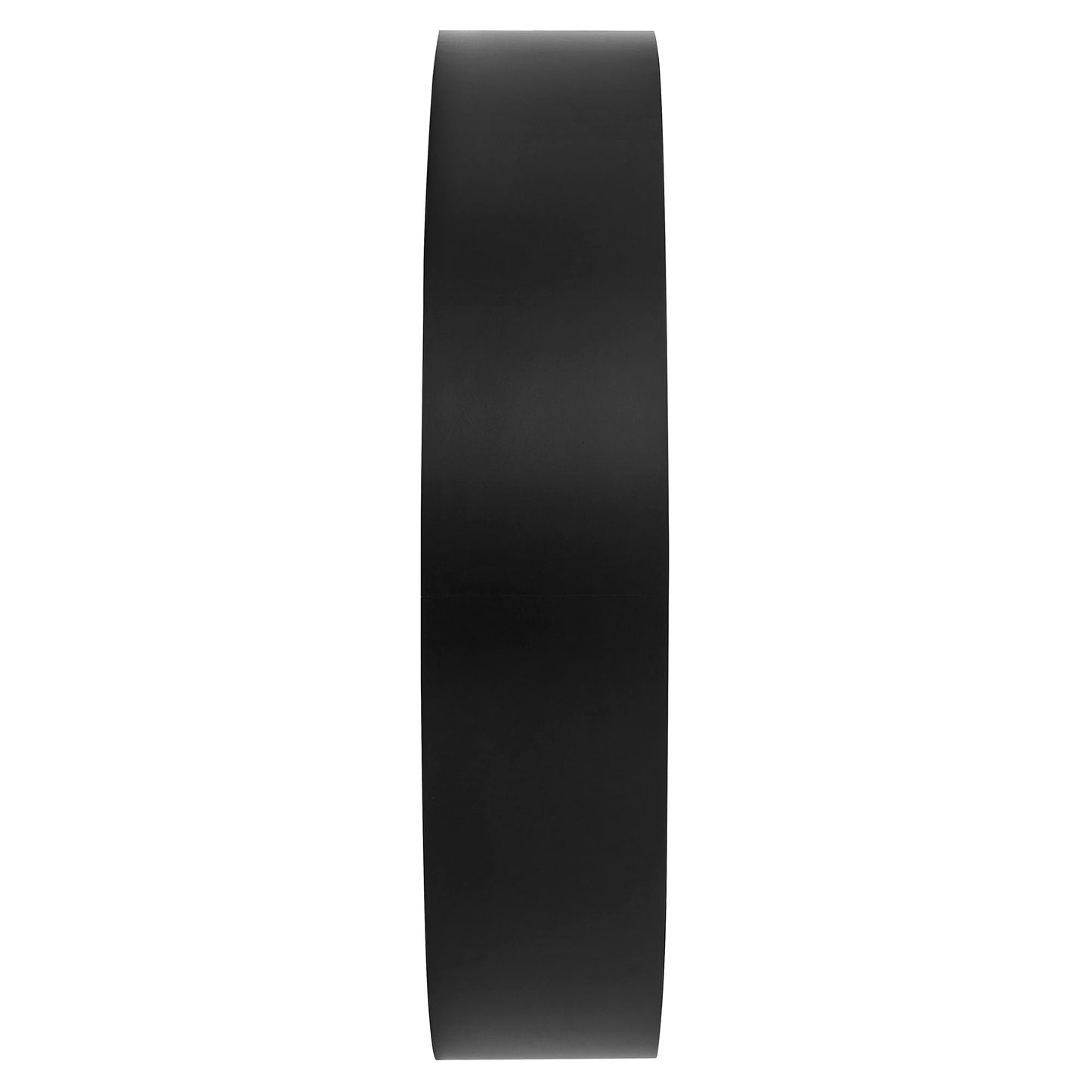 Glengarriff 47" Round Wall Book Shelf in Black Natural