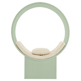 Heloise Round Alcove Accent Chair in Sage Ivory
