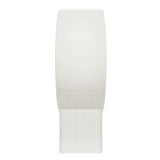Heloise Round Alcove Accent Chair in White Ivory