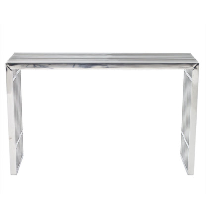 Gridiron Console Table by Furniture For America