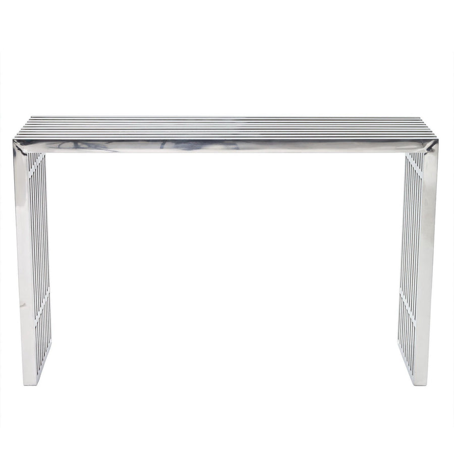 Fenn Console Table in Silver