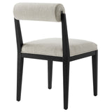Blaise Fabric Dining Chair Set of 2 in Linen
