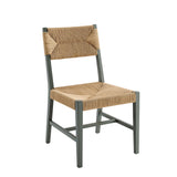 Diablo Wood Dining Chair Set of 2 in Light Gray Natural