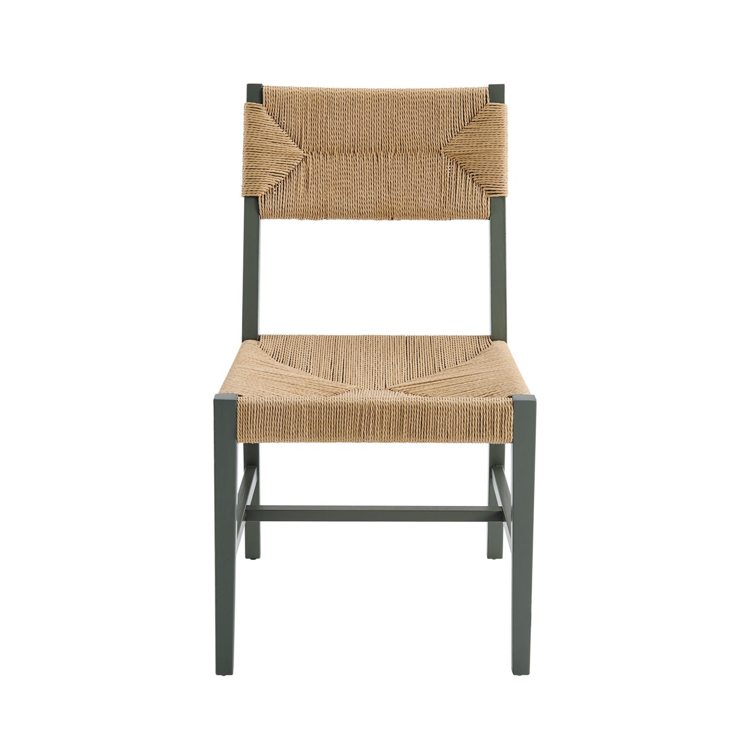 Diablo Wood Dining Chair Set of 2 in Light Gray Natural