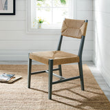 Diablo Wood Dining Chair Set of 2 in Light Gray Natural