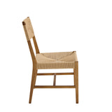 Diablo Wood Dining Chair Set of 2 in Natural Natural