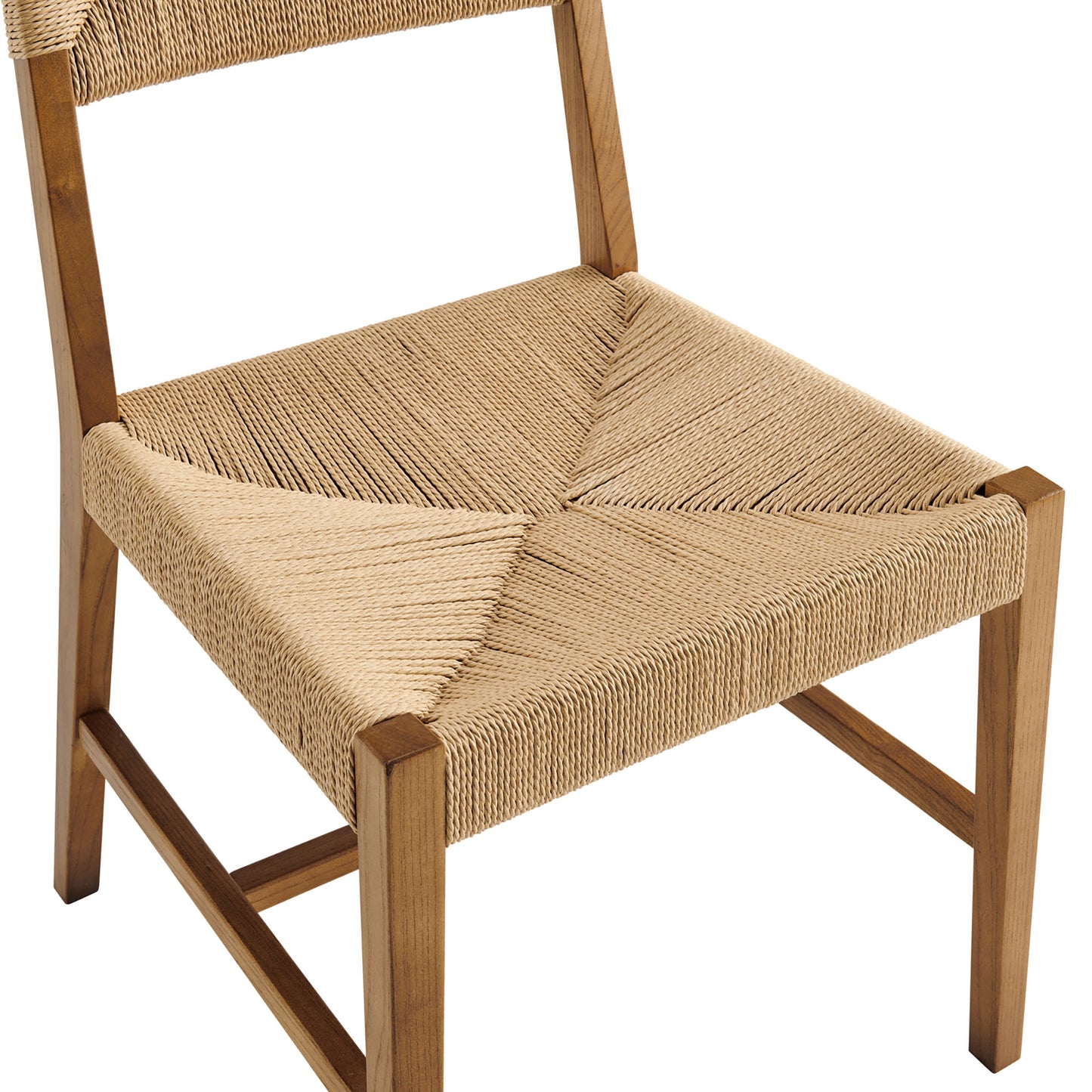 Diablo Wood Dining Chair Set of 2 in Natural Natural
