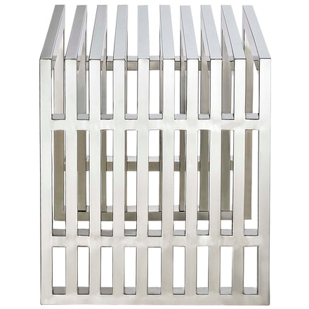 Gridiron Benches Set of 3 in Silver