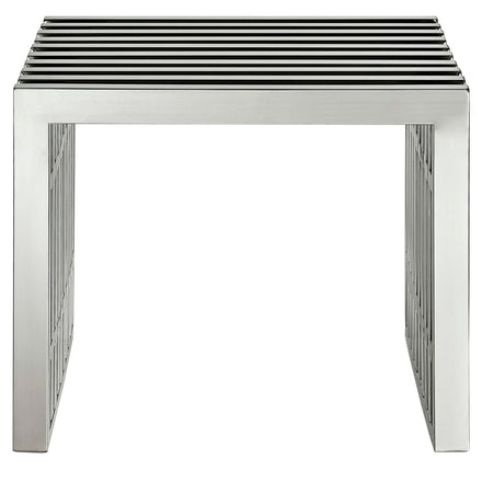 Gridiron Benches Set of 3 in Silver