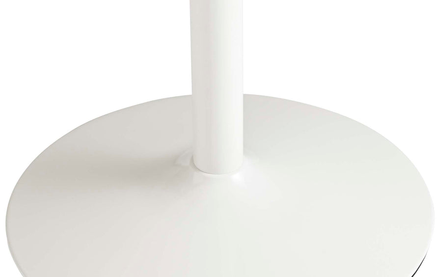 Kira 3 Piece Dining Set in White Natural